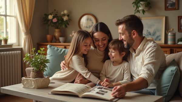 Créer un souvenir unique avec un kit empreinte famille