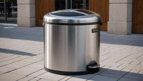 Découvrez notre sélection de poubelles inox tendance et durables